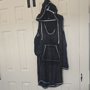 VENUS Charcoal Gray Knit Fabric